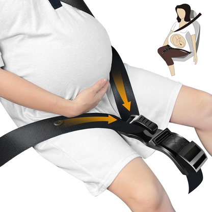 Pregnancy Seat Belt Adjuster, Belly Protection Strap for Expecting Mothers