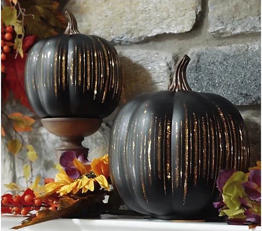 👻Halloween Sale 49% OFF👻Valerie's Starry Harvest Pumpkin: Limited Edition with Starry Night Design & Celestial Light Show