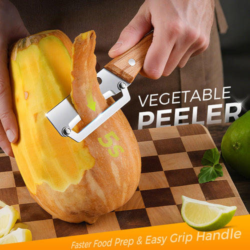 Multifunctional vegetable peeler for the kitchen