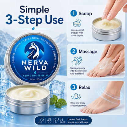 Fast Cooling Relief Balm For Muscle & Nerve Pain