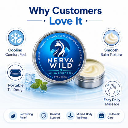 Fast Cooling Relief Balm For Muscle & Nerve Pain