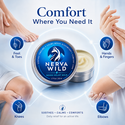 Fast Cooling Relief Balm For Muscle & Nerve Pain