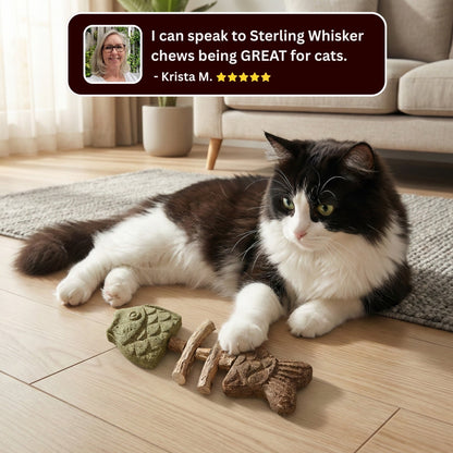 Sterling Velnok™ Catnip & Silvervine Chew
