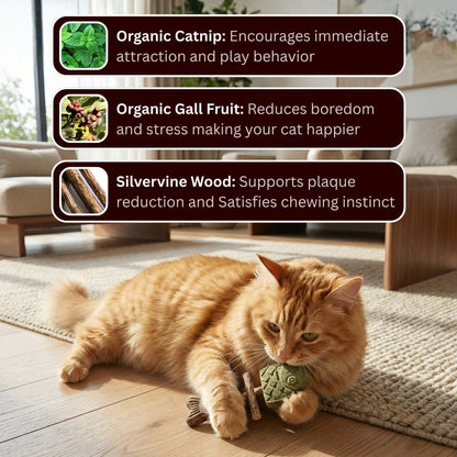 Sterling Velnok™ Catnip & Silvervine Chew