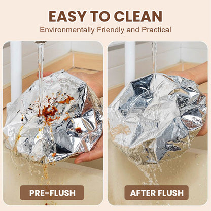 Premium Insulated Foil Food Cover: Keep Meals Hot & Fresh