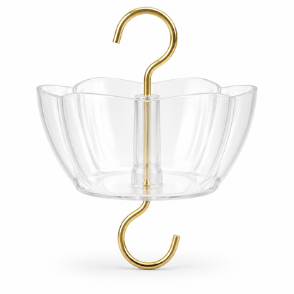 Clear Multi-Purpose Hanging Hook – Hummingbird Feeder Ant Moat & Garden Hanger