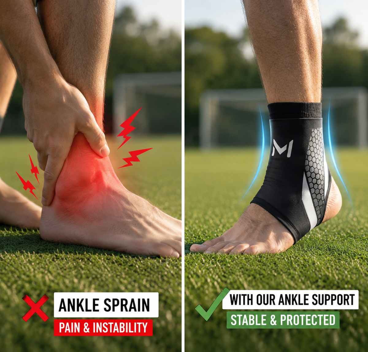Ankle Support Brace for Sprains and Stability Protection