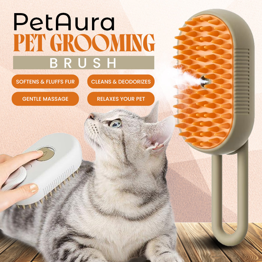 Velnok™ PetAura Pet Grooming Brush