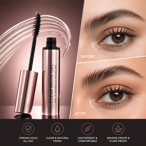 Clear Brow Gel – Perfectly Set, Naturally Defined
