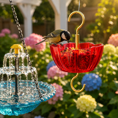 Clear Multi-Purpose Hanging Hook – Hummingbird Feeder Ant Moat & Garden Hanger