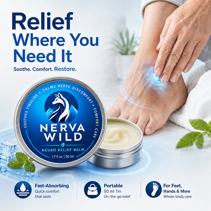 Fast Cooling Relief Balm For Muscle & Nerve Pain