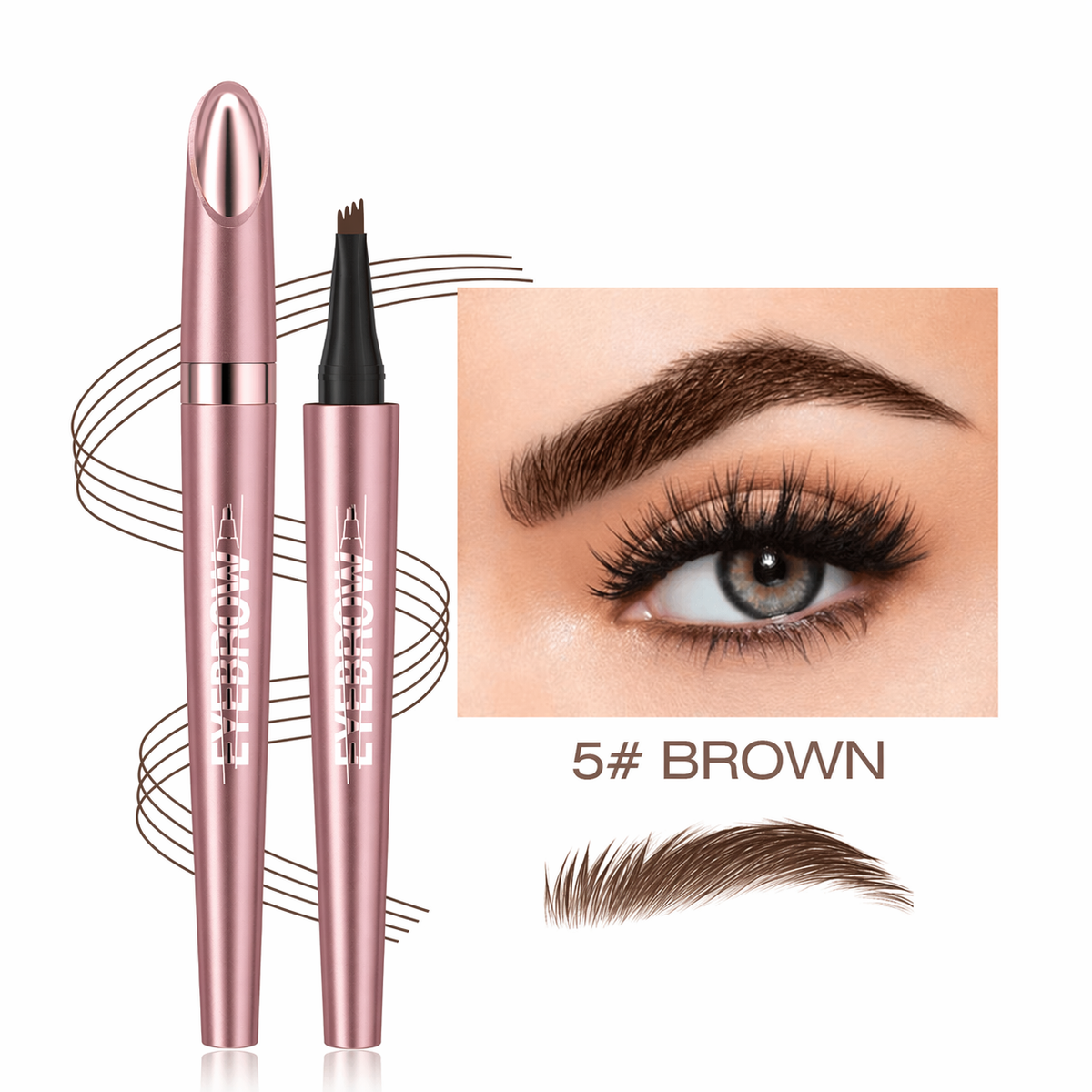 Waterproof Micro-Fork Brow Pencil