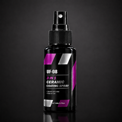 UF-08 Ceramic Coating Spray – Shine & Protect