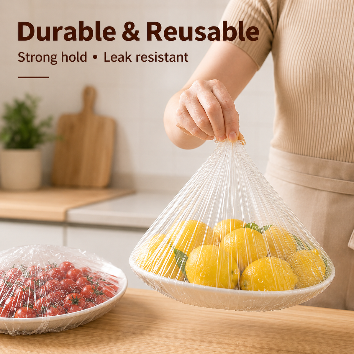 ⏳LAST DAY SALE 50% OFF🔥Velnok® Disposable Stretch Food Covers for Bowls & Plates