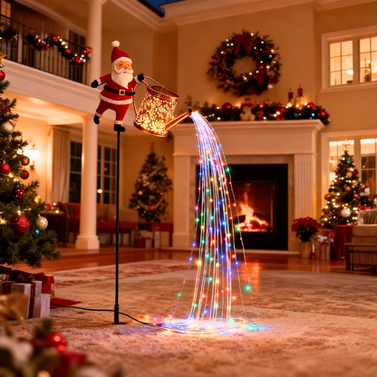 🎄 Early Christmas Sale 🎅 49% OFF - Solar-Powered Santa Claus Garden Stake Kettle Light