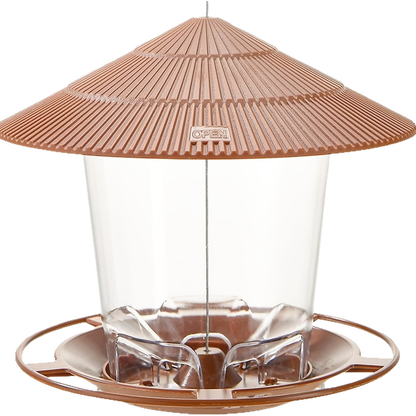 Bring Life, Color & Song to Your Backyard - the Pagoda Hanging Bird Feeder