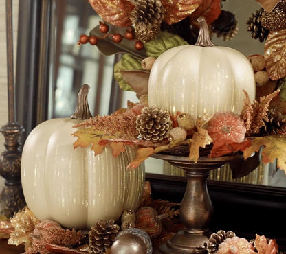 👻Halloween Sale 49% OFF👻Valerie's Starry Harvest Pumpkin: Limited Edition with Starry Night Design & Celestial Light Show