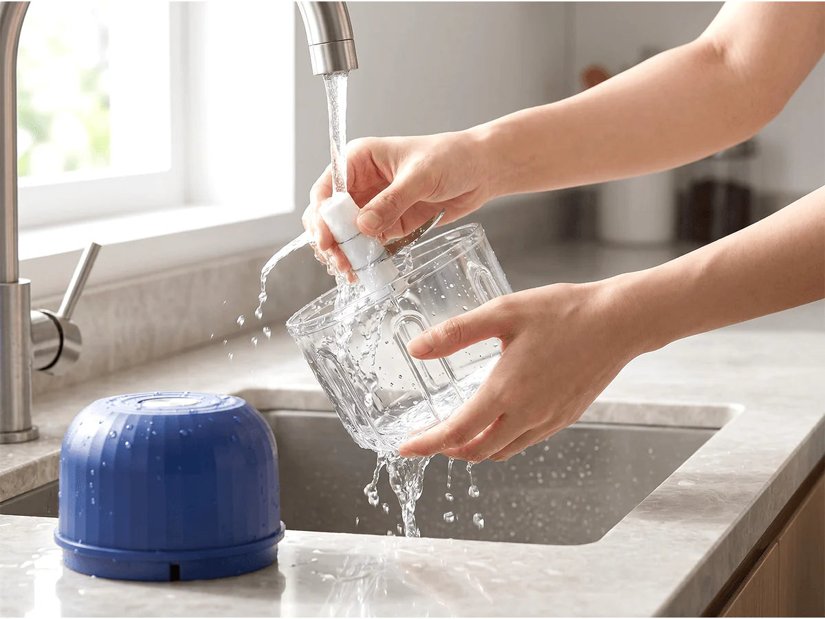 Easy-clean detachable parts