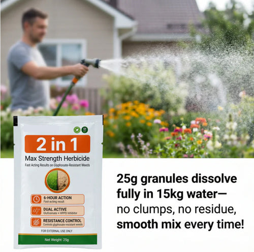 𝟐-𝐢𝐧-𝟏 𝐌𝐚𝐱 𝐒𝐭𝐫𝐞𝐧𝐠𝐭𝐡 𝐇𝐞𝐫𝐛𝐢𝐜𝐢𝐝𝐞: Fast Acting Results on Glyphosate-Resistant Weeds🏆